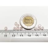 4mm Bicone csiszolt üveggyöngy - Rózsaszín AB