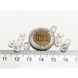 *Szappanbuborék* 6mm üveggyöngyök