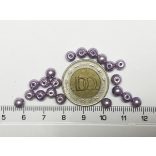 5mm tekla gyöngyök - levendula (20db)