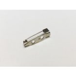 Antik Ezüst kitűző alap (20mm)