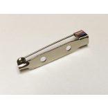 Antik Ezüst kitűző alap (32mm)