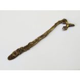 Könyvjelző alap - Kolibrivel (12,5cm)