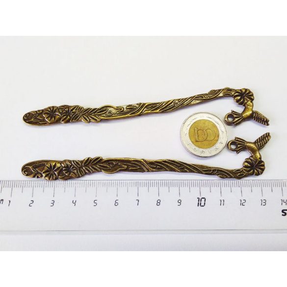 Könyvjelző alap - Kolibrivel (12,5cm)