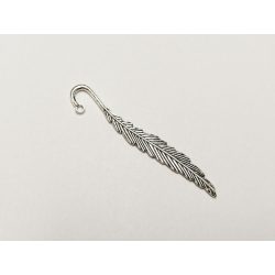 Kicsi toll könyvjelző - antik ezüst (8cm)
