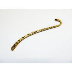 Bronz színű könyvjelző-alap, 8,5 cm