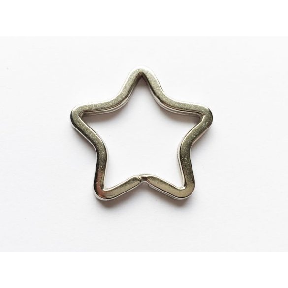 Csillag alakú kulcstartó "karika" (35mm)
