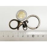 Bronz Kulcstartó Karika Kapoccsal + forgó BIGYÓval :D