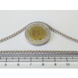 Antik ezüst csavart szemű lánc (3,7 * 2,5mm)