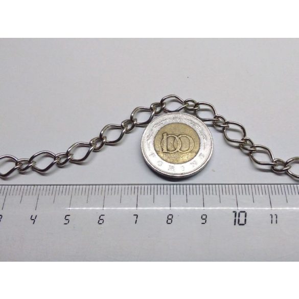 50 cm - vastag lánc - Antik ezüst