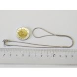 Snake chain - Platina ezüst színű.