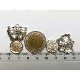 Lepke mintás alap, 12mm-s tányérral