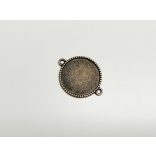 Összekötő medál bronz (20mm-s tányérral)