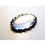 Antik bronz ovális medál-alap, csipkés szélű, 25x18mm