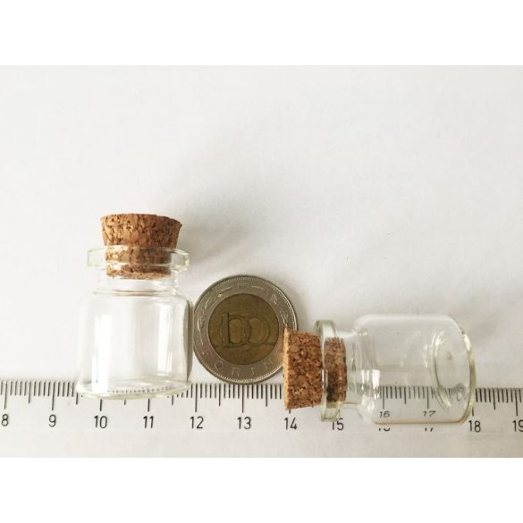 DUNDI mini üvegcse (27*22mm)