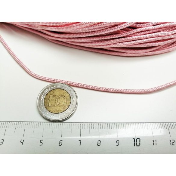 Paracord zsinór - RÓZSASZÍN - ~2mm