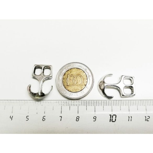 Horgony - Antik ezüst sz. (23mm)