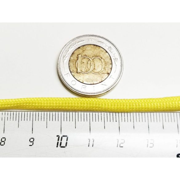 Paracord zsinór - SÁRGA - ~4mm