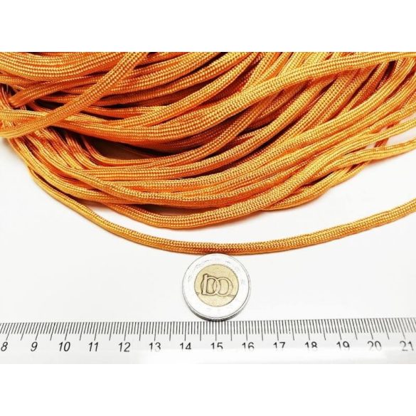 Paracord zsinór -  Narancssárga - ~4mm