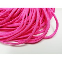 Paracord zsinór - Barbie rózsaszín - ~4mm