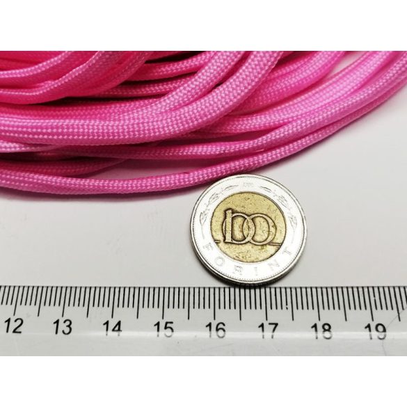 Paracord zsinór - Babarózsaszín - ~4mm