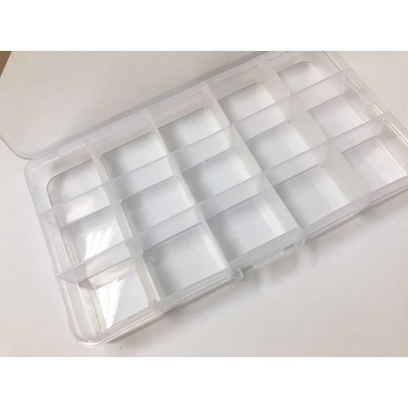 Rekeszes tárolóboz (3x5)