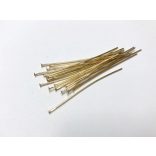 Arany színű fejes szerelőpálca 4cm - 20db