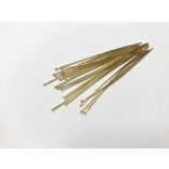 Arany színű fejes szerelőpálca 5cm - 20db