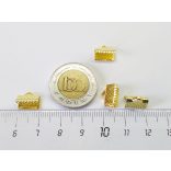 Arany színű szalagvég 10mm - 4 db
