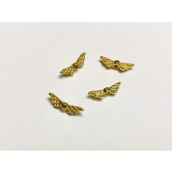 Arany színű mini angyalszárny gyöngyök (4db)
