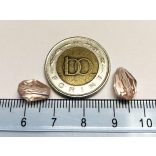 Csepp gyöngy pár - Rózsaszín (12*8mm)
