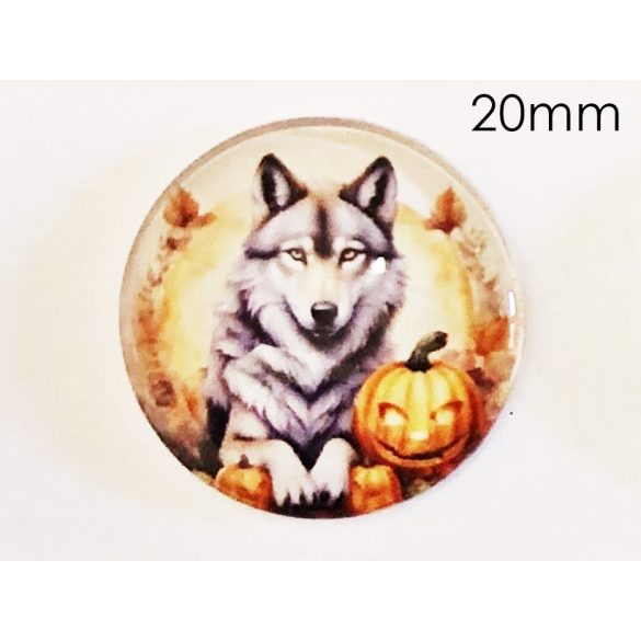 Halloween kaboson 20mm -  Farkas2