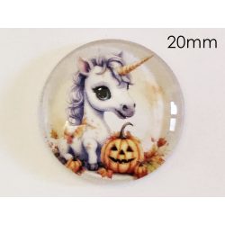 Halloween kaboson 20mm -  Unikornis