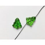 Karácsonyfa-Üveggyöngy (16*15mm)