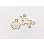 Unikornis felhőcskével - rózsaszín