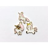 Rózsaszín unikornis trio