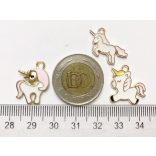 Rózsaszín unikornis trio