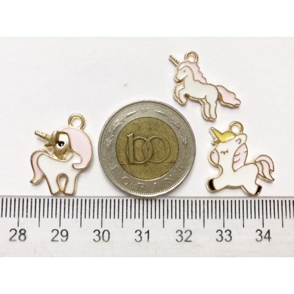 Rózsaszín unikornis trio