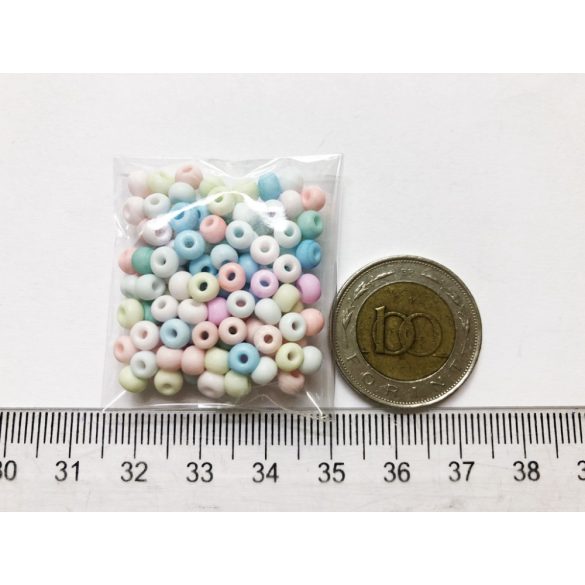 Pasztell mix gyöngy csomag