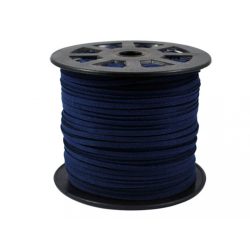 Zsinór -Sötétkék (3*1,5mm) - 50cm
